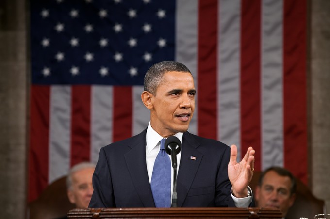 President Obama delivers State of the Union. Photo: Wikimedia