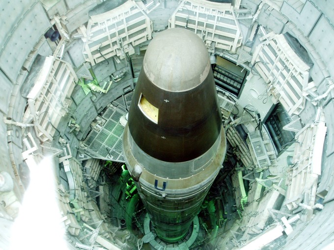 ICBM in silo